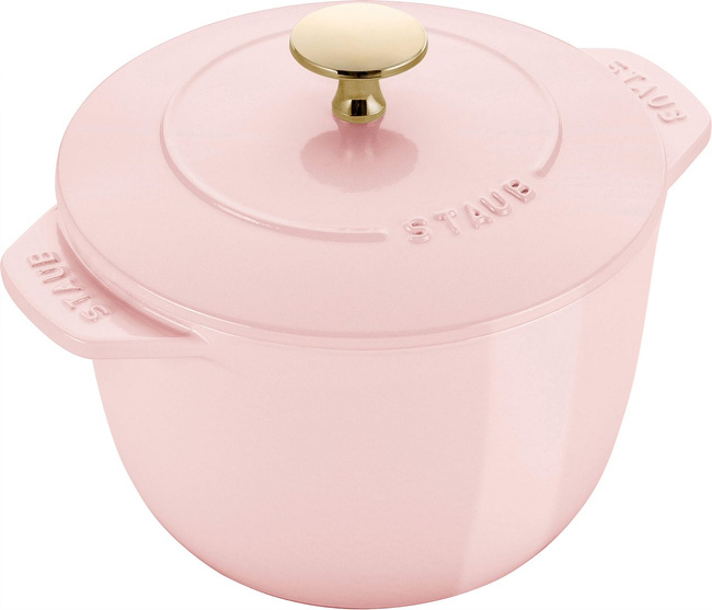 Staub La Cocotte mały garnek okrągły 1.75 ltr, różowy