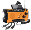 EXTRALINK SR-4000 Radio awaryjne solarne z korbką dynamo powerbank 4000mAh latarka SOS
