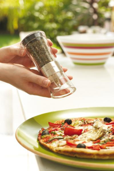 Zestaw młynków do soli i pieprzu Inverta flip chrom - Cole & Mason