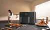 Xiaomi Dual Zone Air Fryer 10L Czarna Frytkownica 2700W 3.5L+6.5L Podwójna Strefa Smażenia