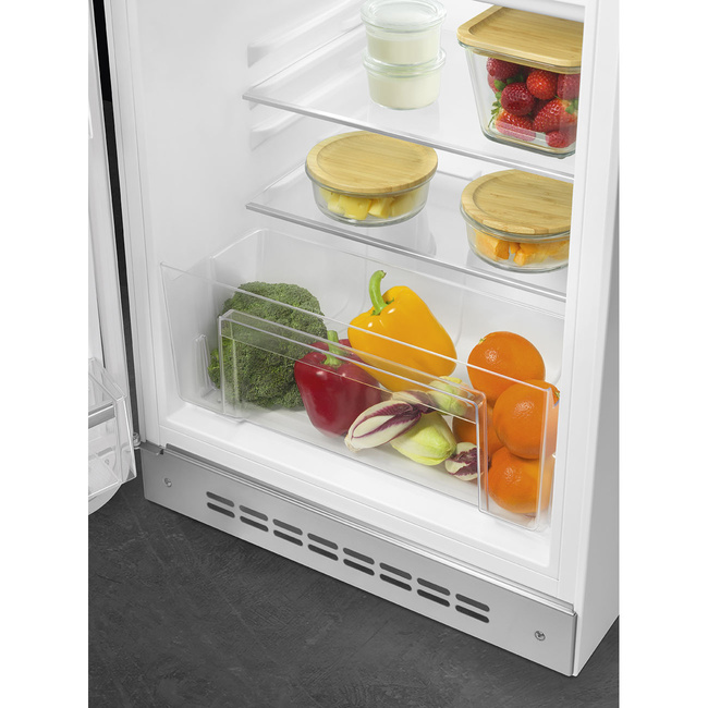Smeg - Chłodziarko-zamrażarka FAB10LWH6 50'S STYLE - biały