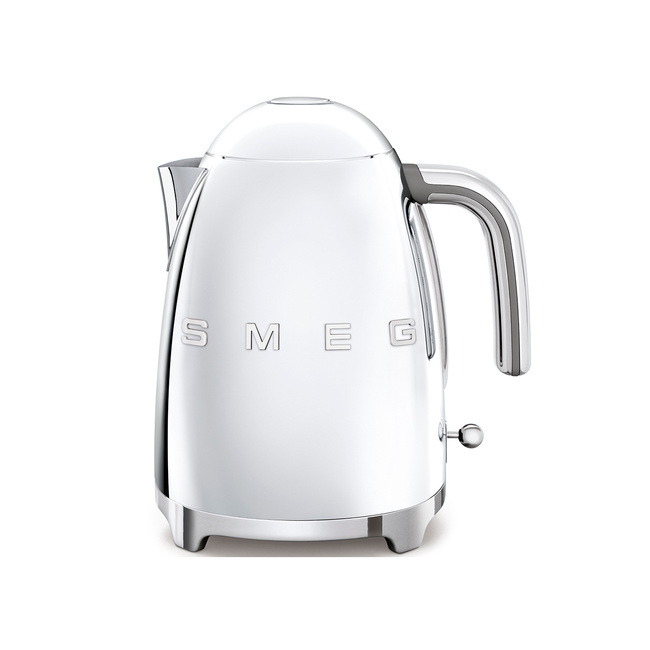 Zestaw Smeg Czajnik + Toster na 2 kromki srebrny