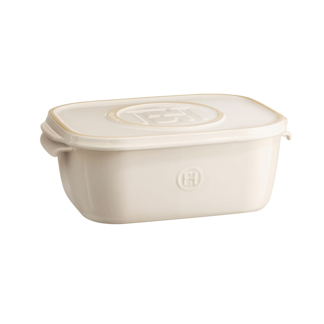 Pojemnik na ser - kremowy - Emile Henry