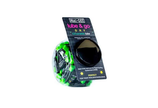 Muc-Off Smar Do Łańcucha Zestaw Próbek 80X5Ml C3 Ceramic Dry Lube 5Ml Sample