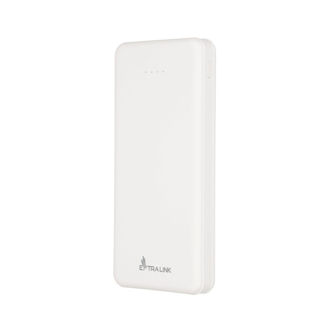 EXTRALINK Powerbank EPB-078W 10000mAh Biały USB-C szybkie ładowanie przenośny akumulator