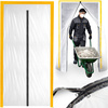 Kurtyna przeciwpyłowa Extralink XXL z prostym zamkiem, 230 x 135 cm