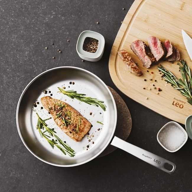 Patelnia graphite, Stal nierdzewna z recykling 24 cm - Berghoff