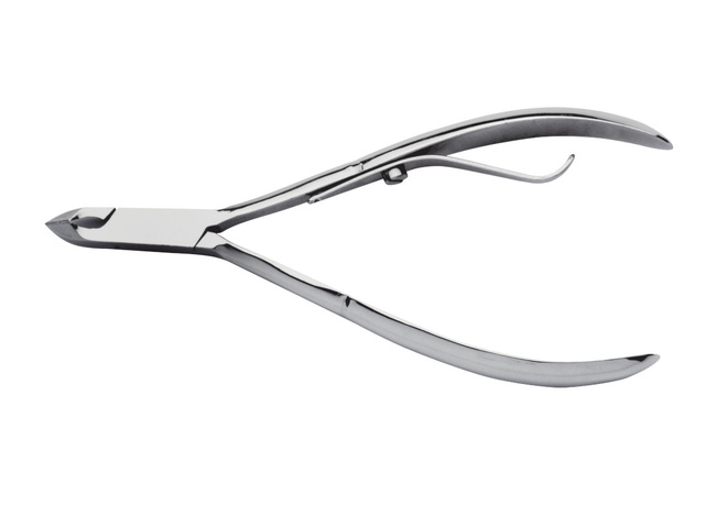 Cążki do skórek 10 cm stal niklowana - Erbe Solingen