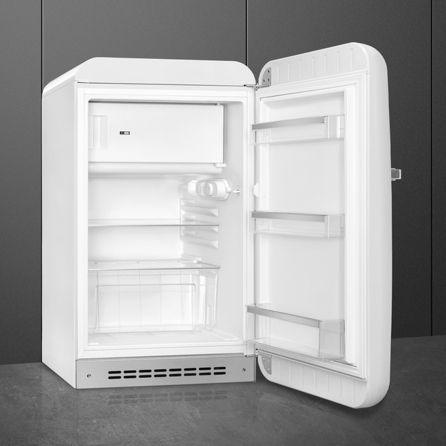 Smeg - Chłodziarko-zamrażarka, FAB10RWH6 50'S STYLE - biały