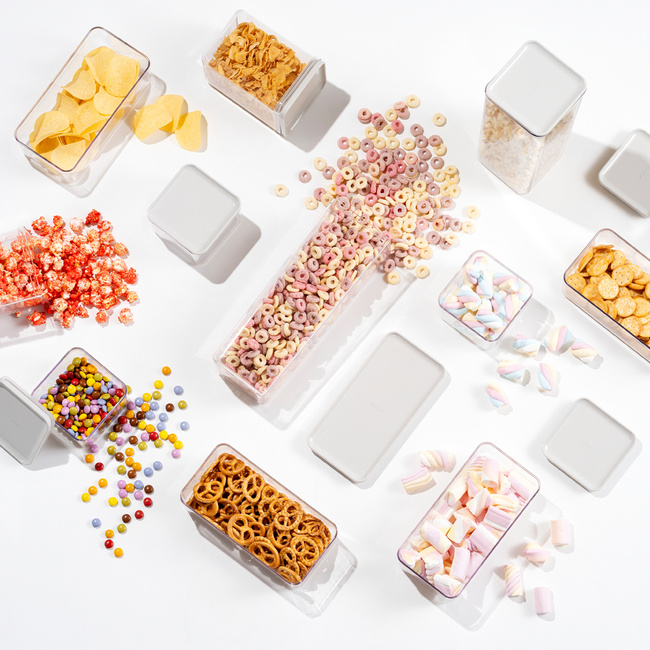 Bodum pojemniki kuchenne w zestawie Canteen 12 szt. Off white