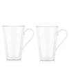 Szklanki z podwójną ścianką 2 szt. Canteen 0.4L Transparent