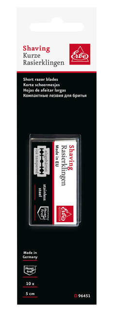 Żyletki do golenia 10 sztuk - Erbe Solingen