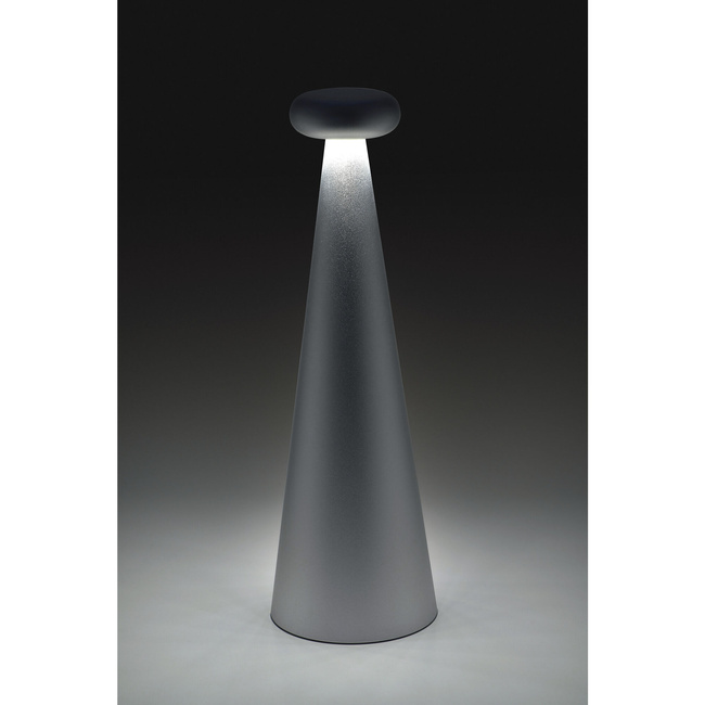 Lampa stołowa, Szara Bedin - Alessi