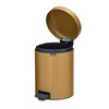 Kosz pedałowy Brabantia NewIcon 5 l, Warm Gold