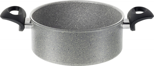Ballarini Ferrara Garnek Granitowy Indukcyjny Z 2 Uchwytami 24 Cm
