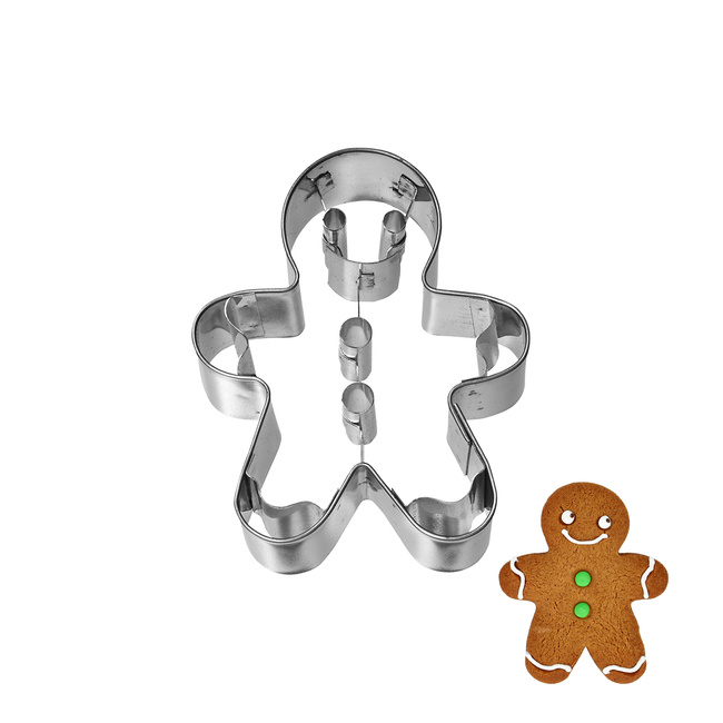 Foremka do wykrawania Gingerman 12 cm