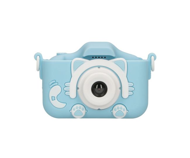 Extralink Kids Camera H27 Single Niebieski - Aparat Cyfrowy - 1080p 30fps, Wyświetlacz 2.0"