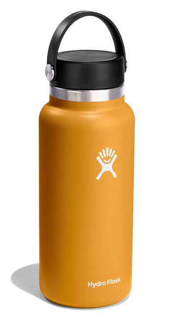 Butelka 32oz Wide Mouth Flex Cap, Fossil - Hydro Flask