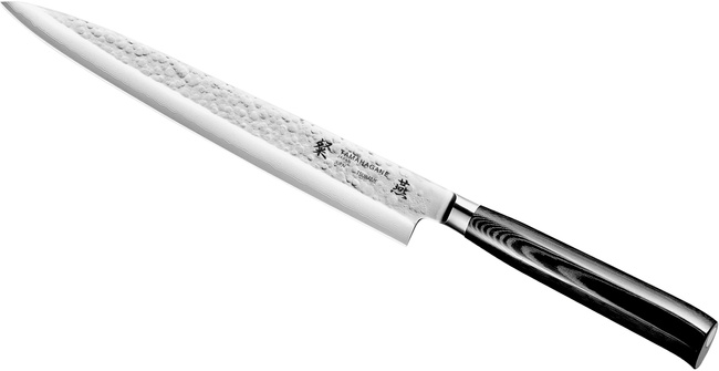 Nóż Sashimi Tamahagane Tsubame Black Vg-5, Stalowa Klinga 24cm