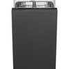 Smeg - Zmywarka do naczyń, 45 cm UNIVERSAL ST4512IN Czarny (panel sterowania)