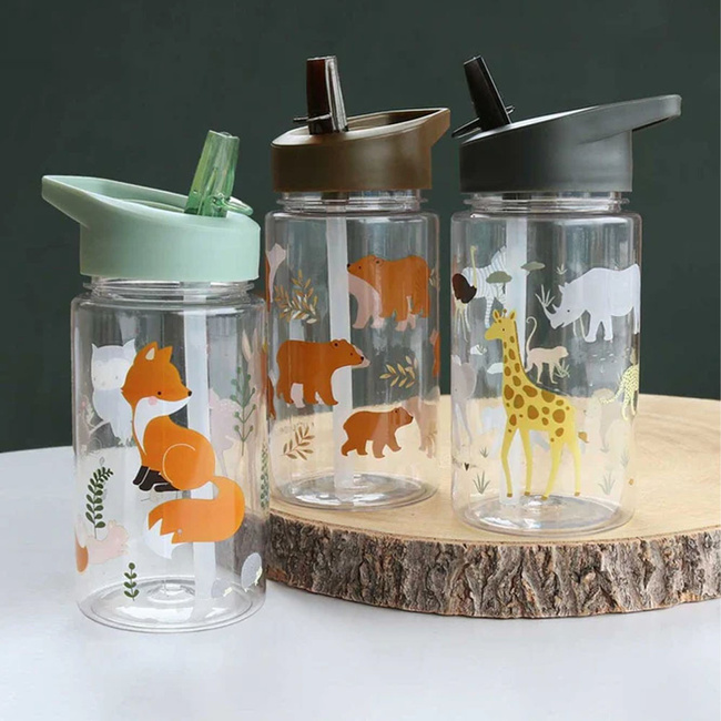 Butelka na wodę dla dzieci Savanna 0,45l - A Little Lovely Company