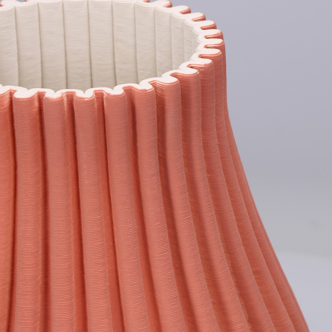 Wazon ceramiczny Rituali Domestici Lino, brązowy, matowy, struktura lnu, 28 x 25 cm