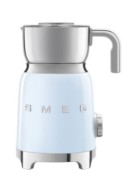 Smeg - Spieniacz do mleka, pastelowy błękit Mff11pbeu 50's Style
