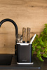 Ociekacz na sztućce Livio Duo Czarny 25639 - Vialli Design