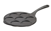 Patelnia do mini pancakes Skeppshult Original 23 cm, 7 wgłębień, żeliwo