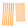 ręczniki plażowe szybkoschnące 200x90 cm Ipanema Orange XL - Dock & Bay