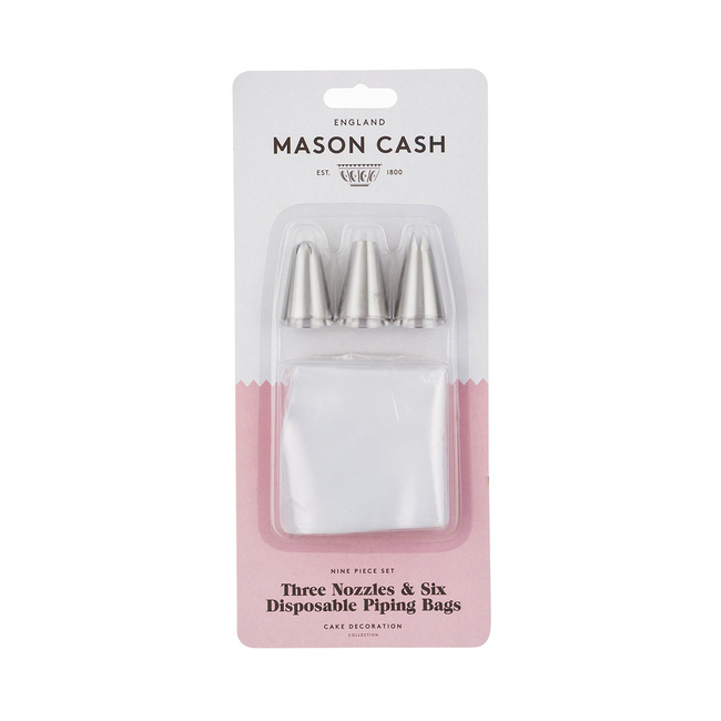Rękawy cukiernicze z tylkami - 4 elementy - Mason Cash