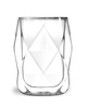 Szklanki z podwójną ścianką Vialli Design Geo, 350 ml, komplet 2 szt.