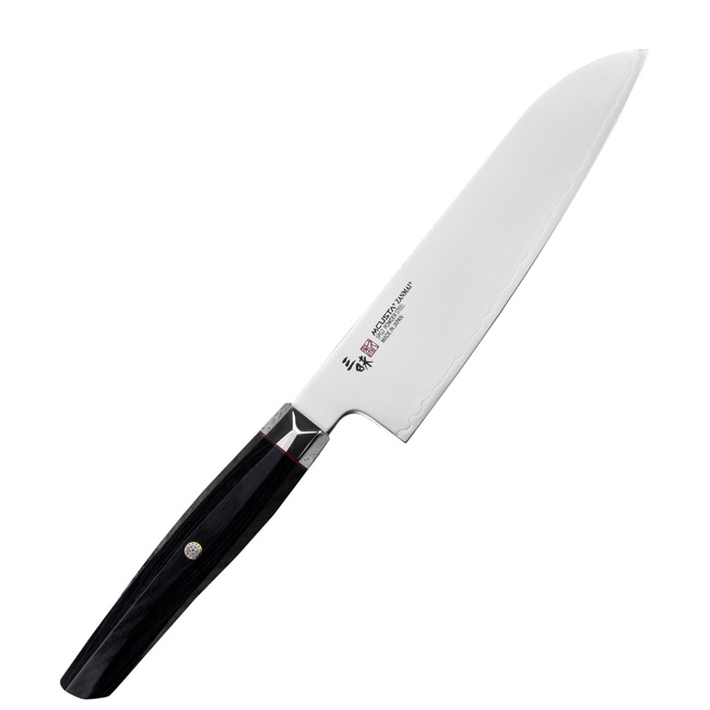 Nóż Santoku Mcusta Zanmai Revolution ZRB-1203G, stal SPG2, 18 cm