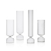 Wazon szklany Ichendorf Milano Bouquet Vasi Optic, 40 cm
