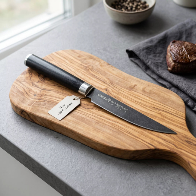 Samura MO-V Stonewash Nóż do steków 12 cm