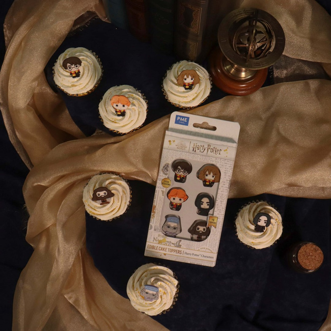 Pme jadalne toppery na babeczki z motywem Harry Potter