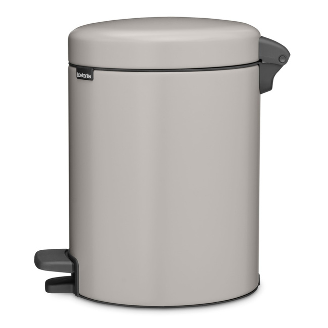 Kosz pedałowy Brabantia NewIcon 5 l, Soft Grey
