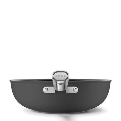 Smeg - Wok o średnicy 30 cm WOF3002BLM - czarny