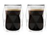 Dwie szklanki z podwójną ścianką 100 ml Geo 30442 - Vialli Design