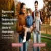 Nosidełko Momcozy z siedziskiem biodrowym 2 w 1, szare