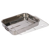 KitchenCraft Brytfanna z Rusztem ze Stali Nierdzewnej 43 x 31 cm