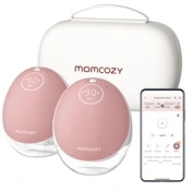 Momcozy M9 Podwójny czerwony | Laktator | 150ml