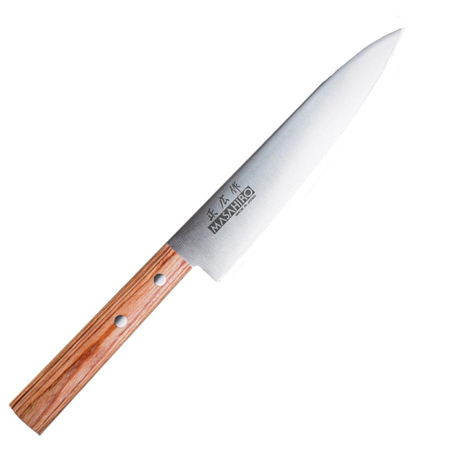 Masahiro Sankei Utility Nóż kuchenny 15 cm, brązowy