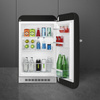 Smeg - Happybar FAB10HRBL6 50'S RETRO STYLE - czarny