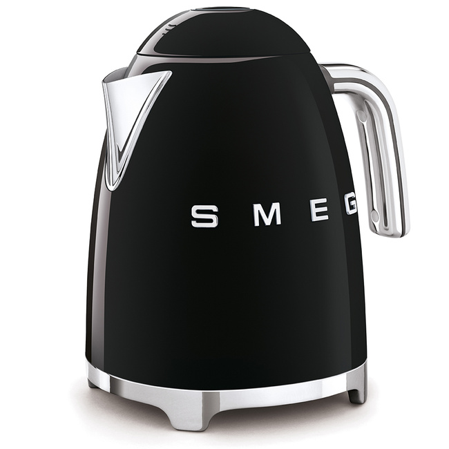 Smeg - Czajnik, Czarny Klf03bleu 50's Style