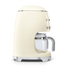 Smeg - Ekspres przelewowy, kremowy 50's Style DCF02CREU Kremowy