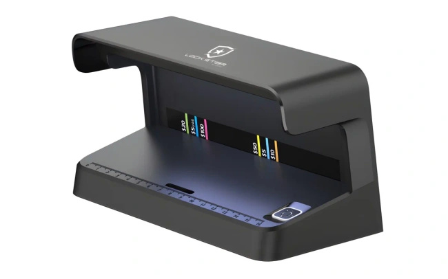 Detektor banknotów i dokumentów Extralink LockStar N-116, UV LED, USB-C