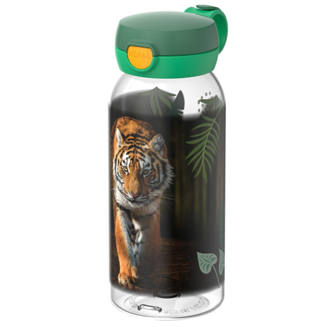 Butelka Mepal Flip Cap Campus 600 ml Wild Tiger na rower i plac zabaw