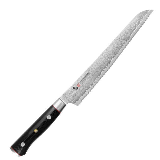 Mcusta Zanmai Pro Zebra Nóż do pieczywa z rdzeniem VG-10, ostrze 23cm
