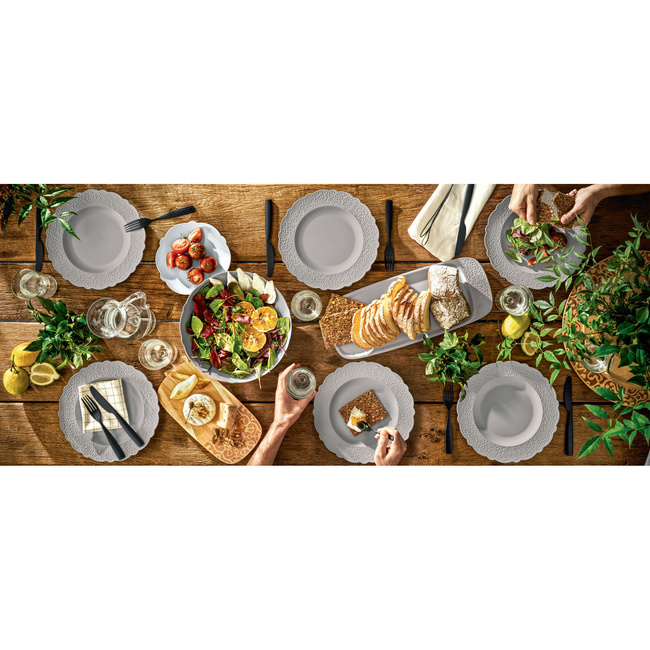 En plein air miseczka deserowa biała dressed - Alessi